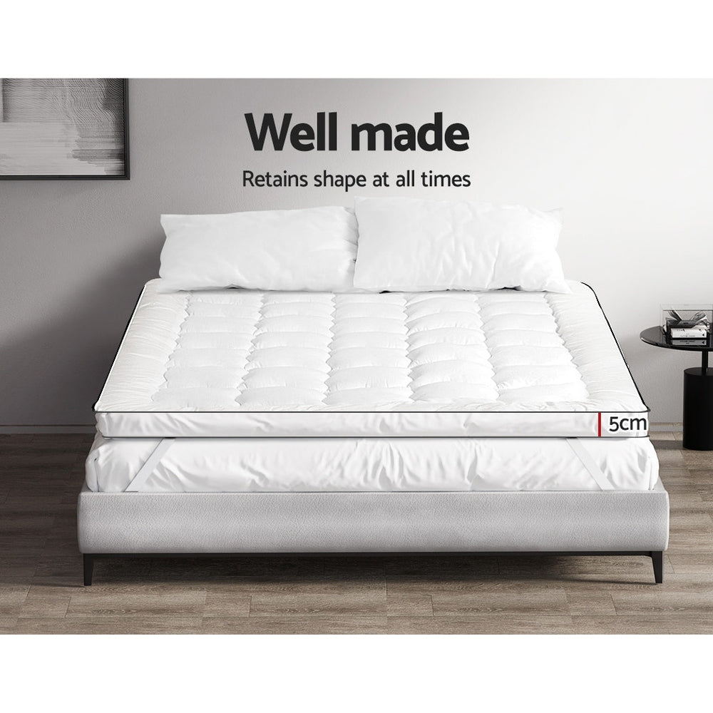 King Size Mattress Topper Pillowtop