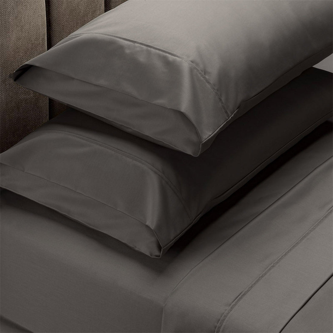 Renee Taylor 1500 TC Pure Soft Cotton Sheet Set King Dusk Grey