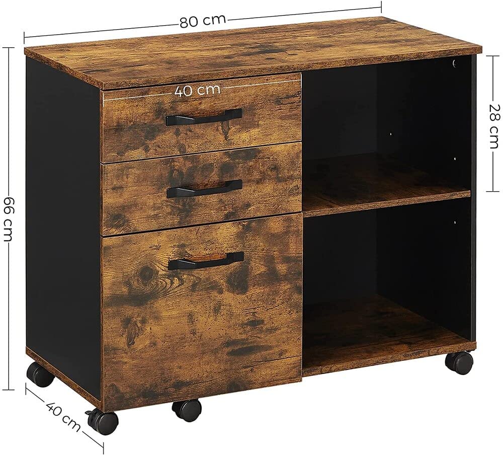 3-Drawer Filing Cabinet