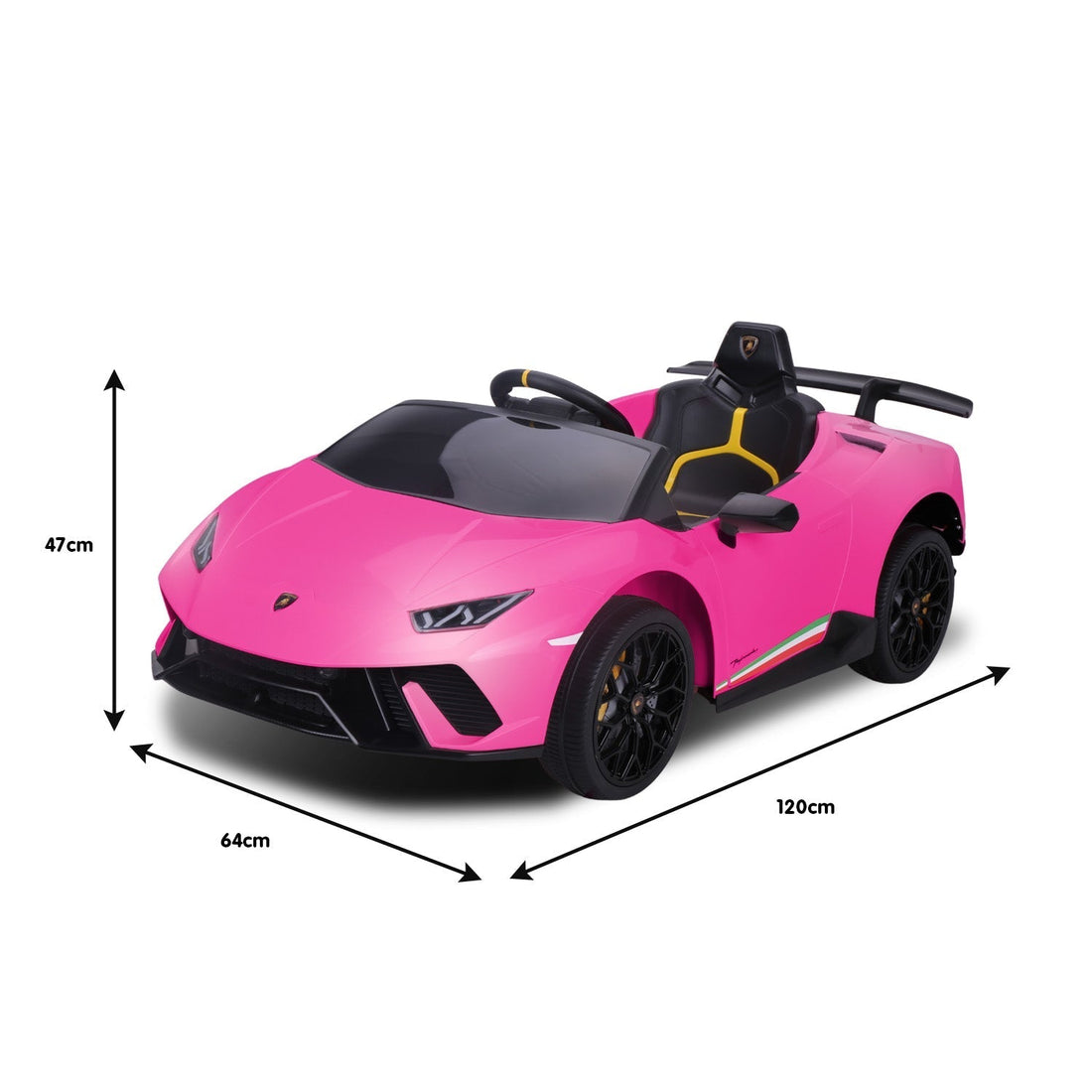 Kids Electric Ride On Car Remote Control by Kahuna - Pink