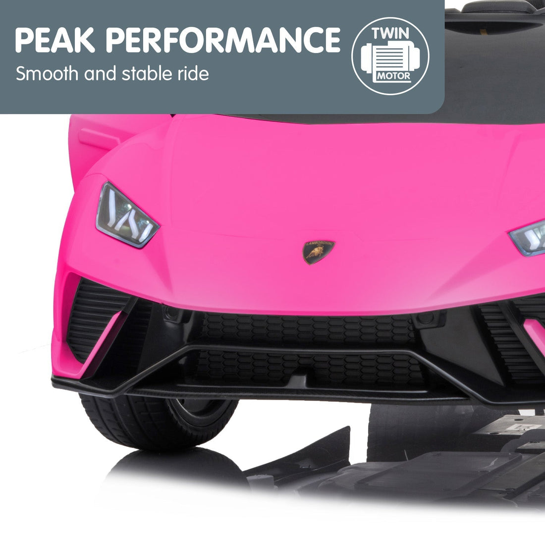 Kids Electric Ride On Car Remote Control by Kahuna - Pink