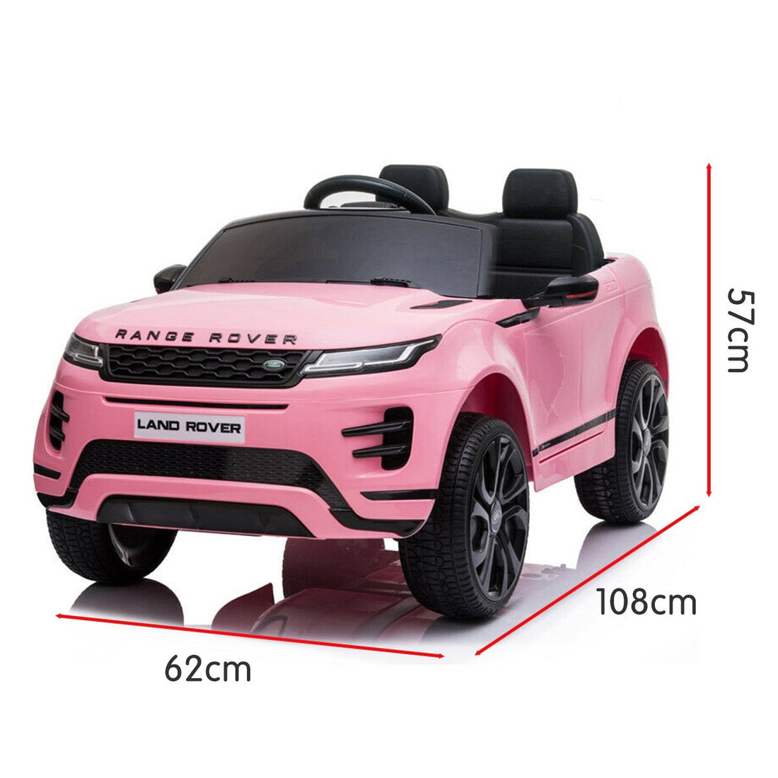 Licensed Kids Electric Ride On Car Remote Control - Pink