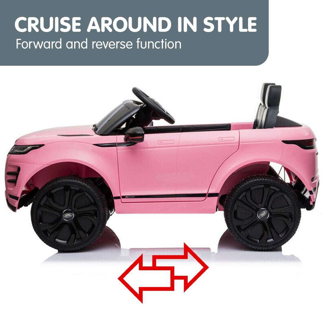 Licensed Kids Electric Ride On Car Remote Control - Pink