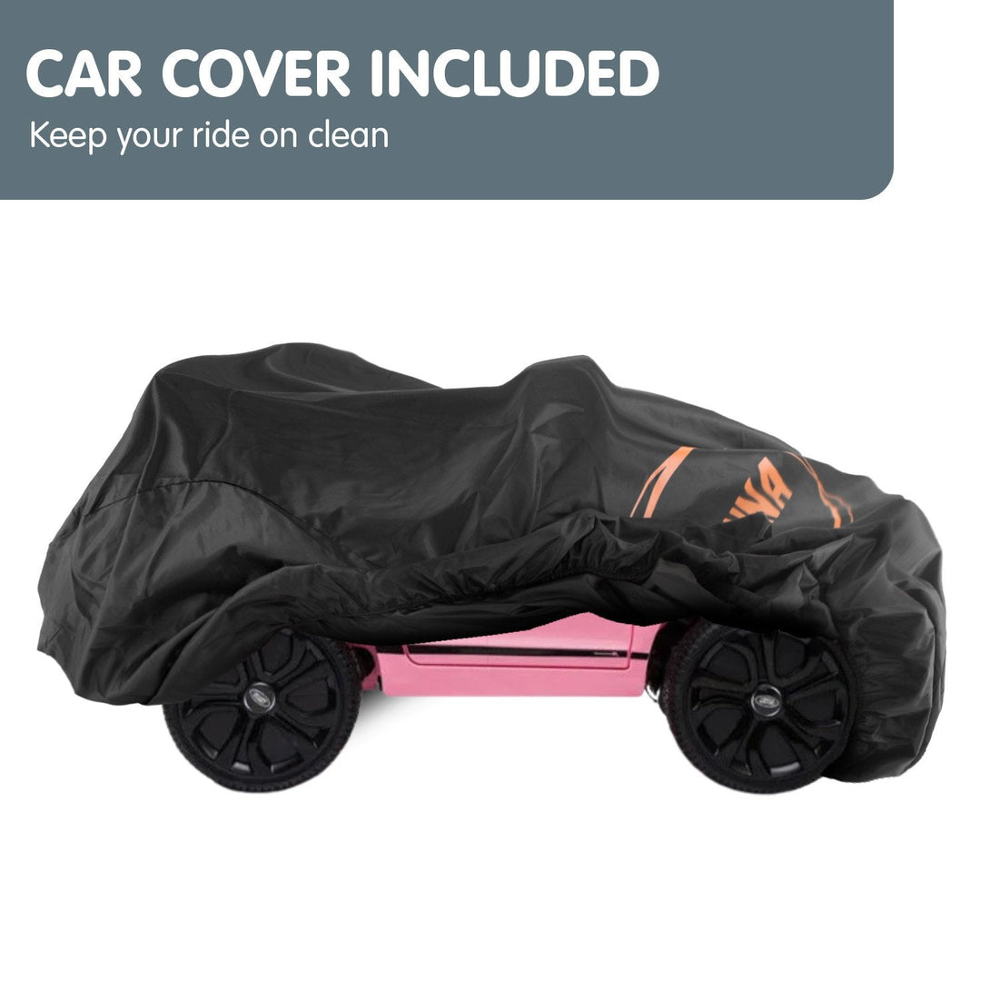 Licensed Kids Electric Ride On Car Remote Control - Pink