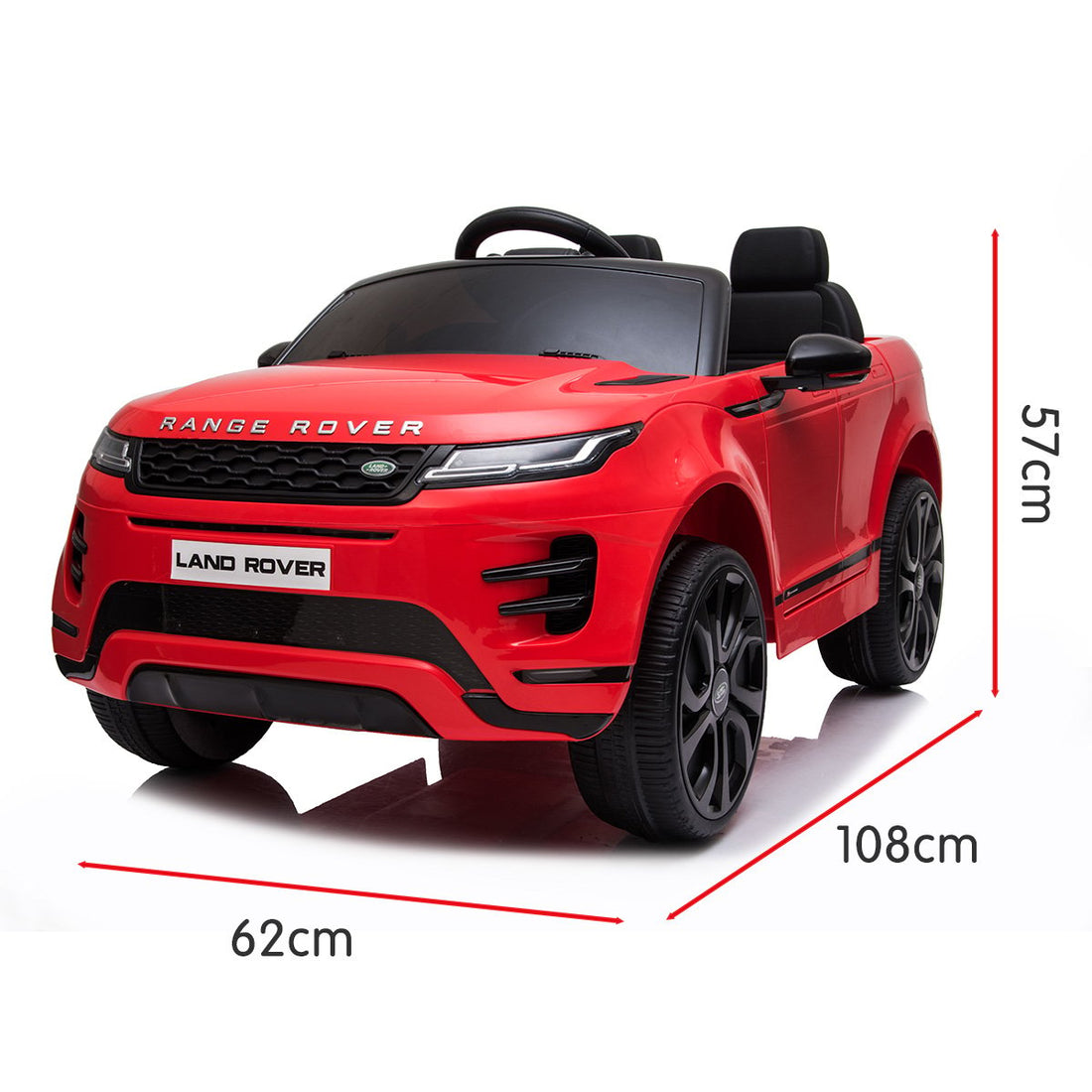 Licensed Kids Electric Ride On Car Remote Control - Red