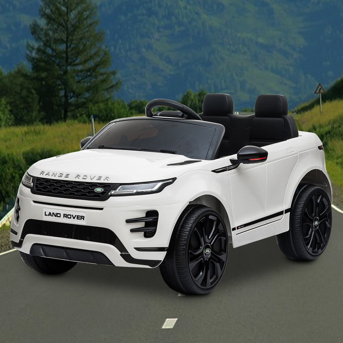 Licensed Kids Electric Ride On Car Remote Control - White