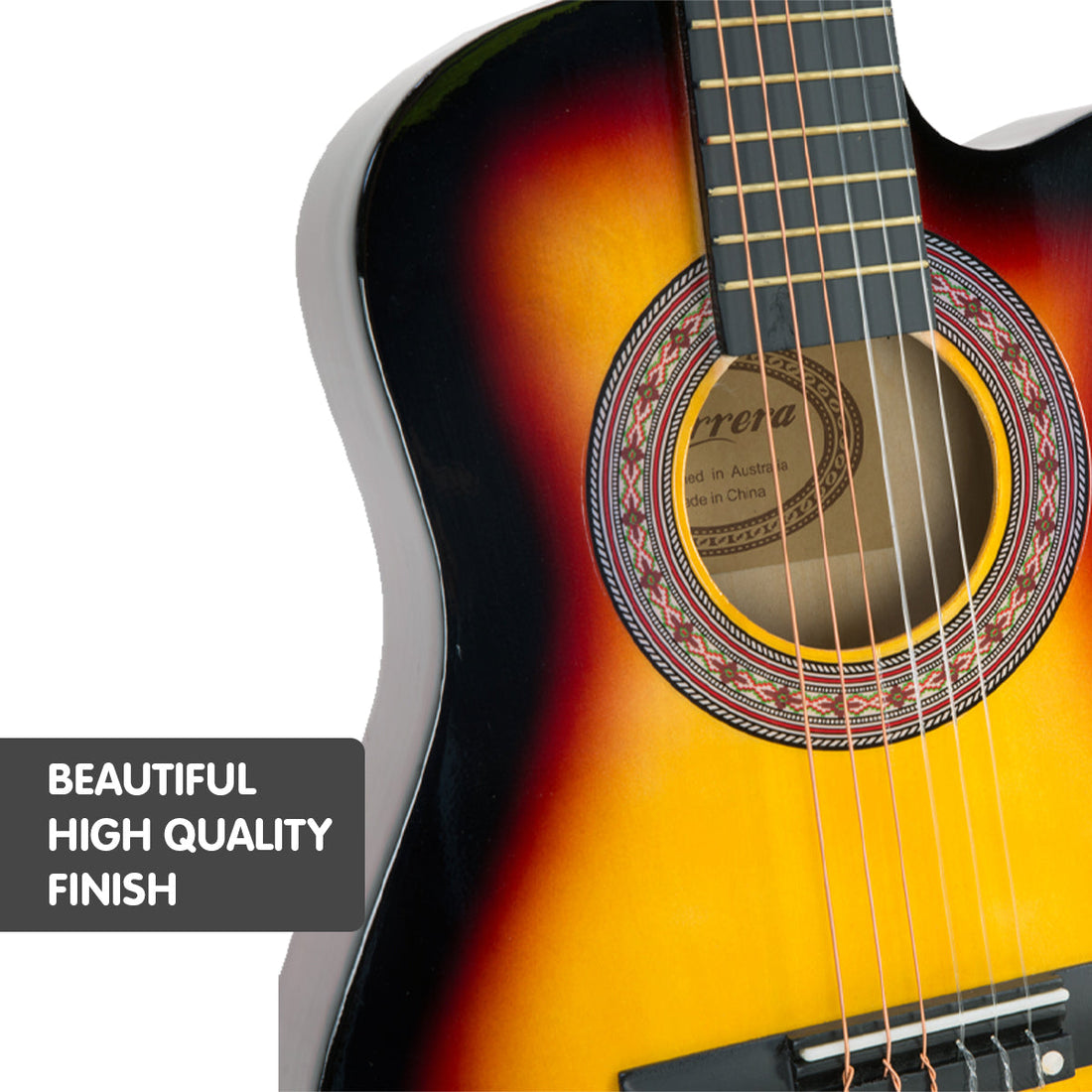 Childrens Acoustic Guitar Kids - Sunburst
