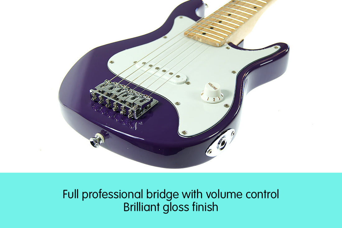 Electric Childrens Guitar Kids - Purple