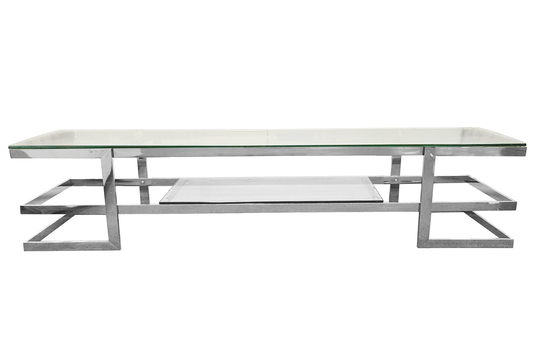 Alexa - Silver TV Unit