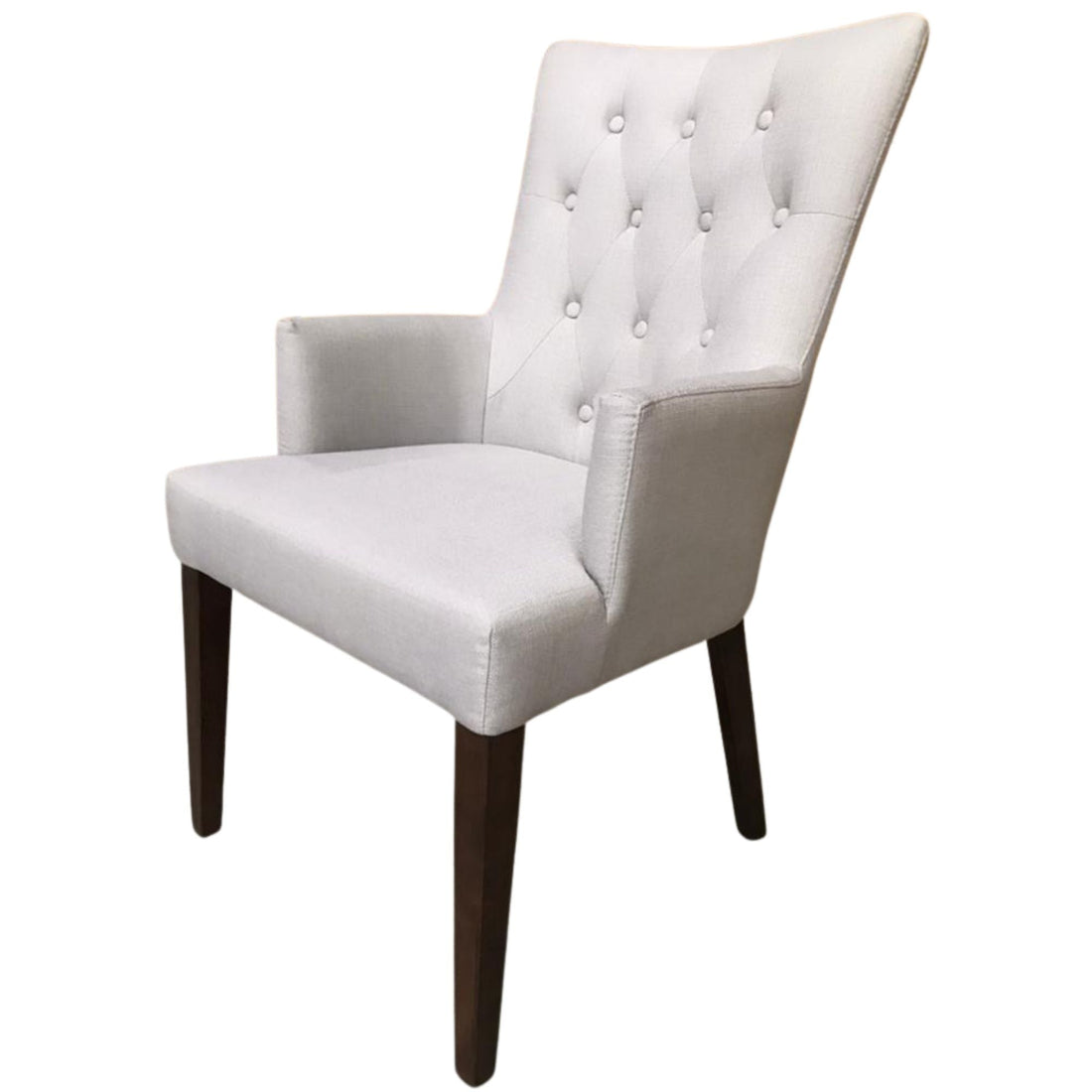 Set of 4 Carver Fabric Dining Chair French Provincial Solid Timber