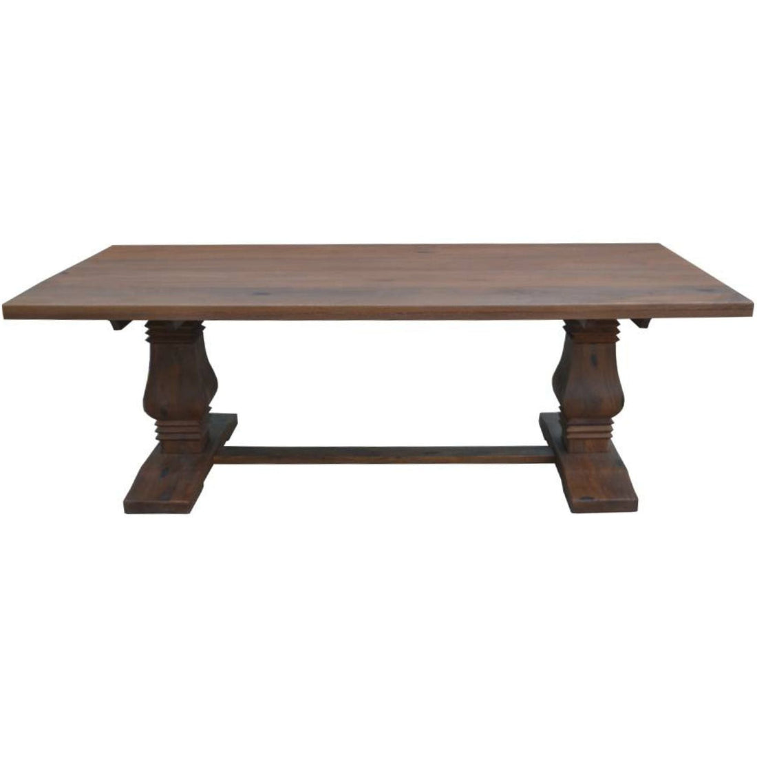 7pc Dining Table Set 180cm with 6 Fabric Chair French Provincial
