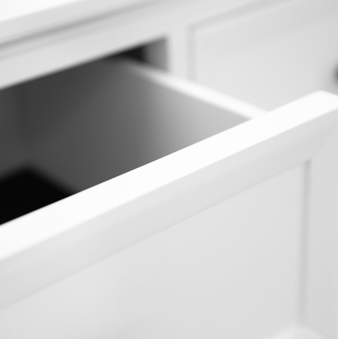 Dresser Mirror 8 Chest of Drawers Bedroom Timber Storage Cabinet - White