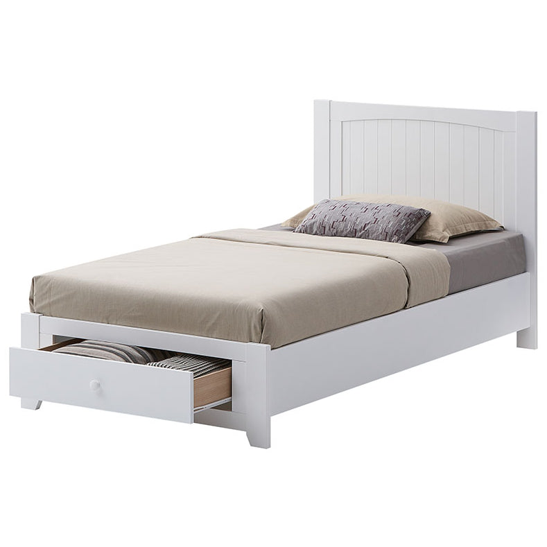 4pc King Single Bed Suite Bedside Tallboy Bedroom Furniture Package Set