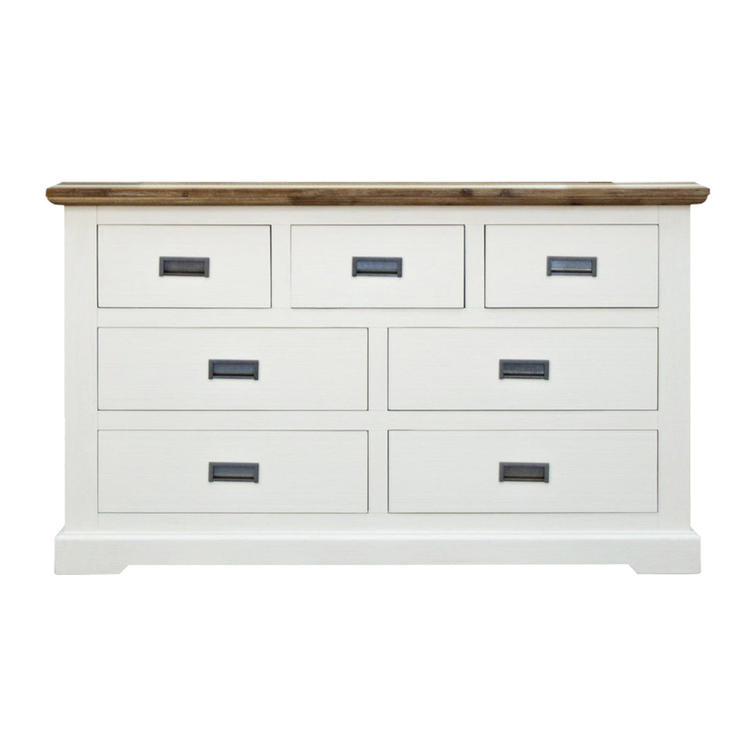 7 Chest of Drawers Solid Wood Storage Cabinet - Multi Color