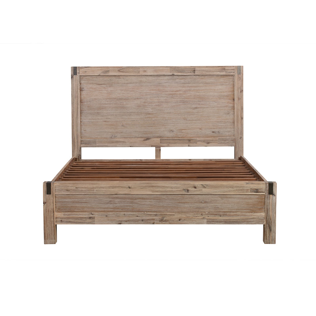 4 Pieces Queen Size Bedroom Suite in Solid Wood