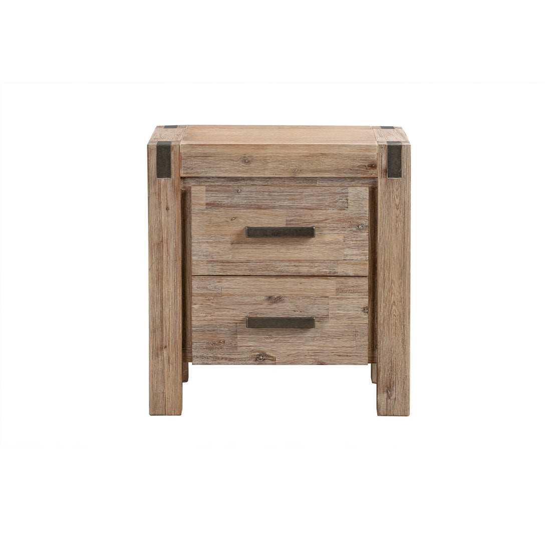 4 Pieces Queen Size Bedroom Suite in Solid Wood