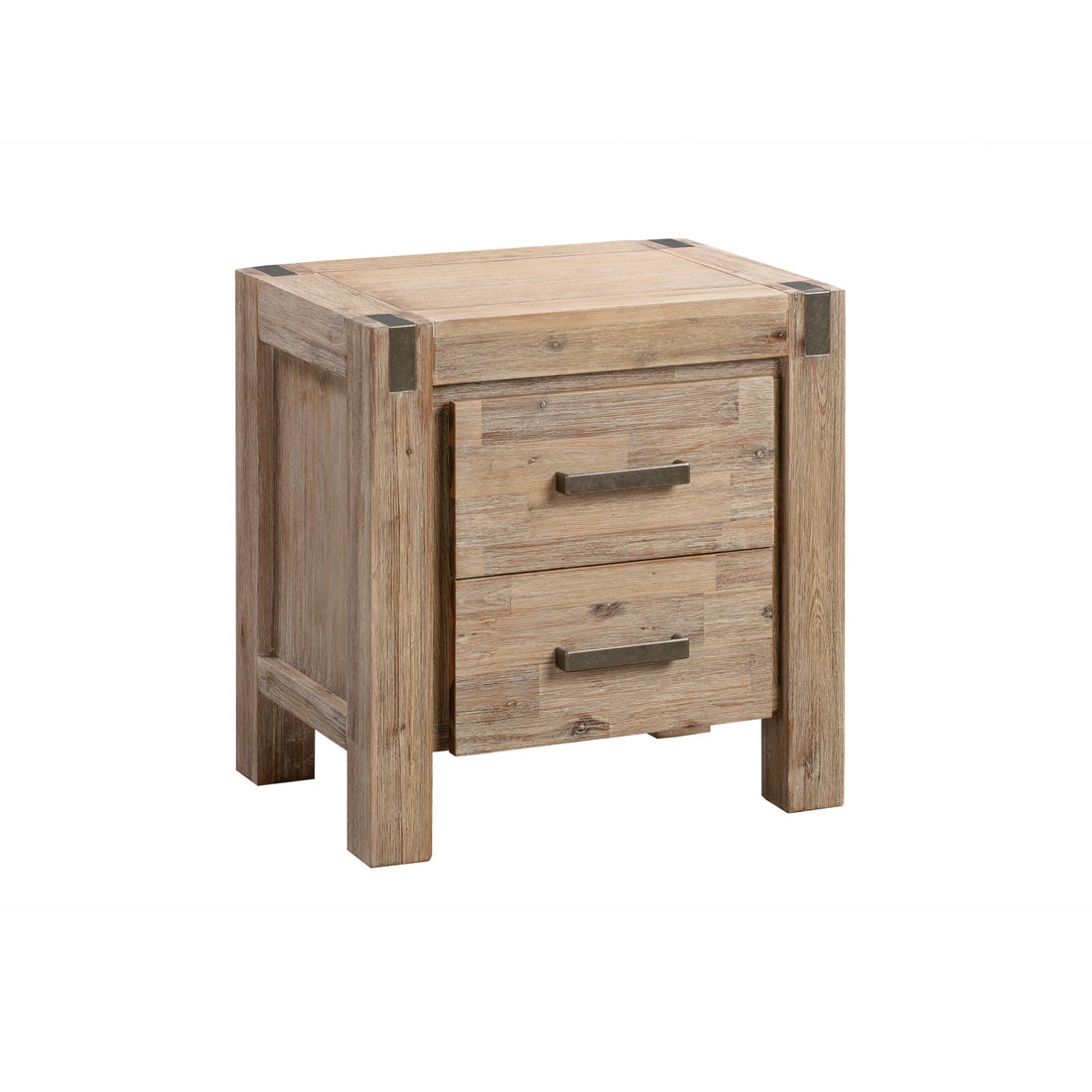 4 Pieces Queen Size Bedroom Suite in Solid Wood